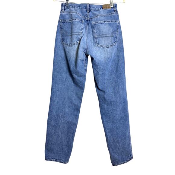 AMERICAN EAGLE OUTFITTERS AE 90's Boyfriend Button Fly Denim Jeans, Size 0 Long - Picture 10 of 10